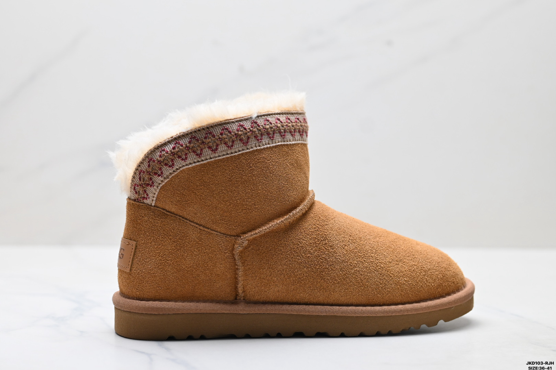 UGG CLASSIC NOVELTY suede warm snow boots