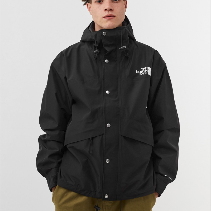 The North Face Retro 1986 series Futurelight Mountain solid color hooded jacket